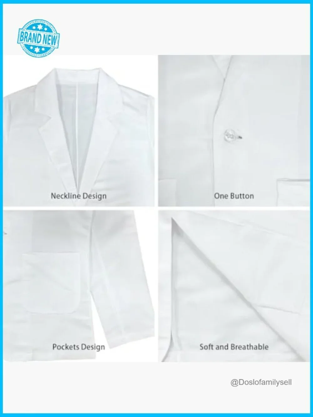 Classic Long Sleeve Blazer Modern Fitted Sport Coat Casual Business Dress Suit